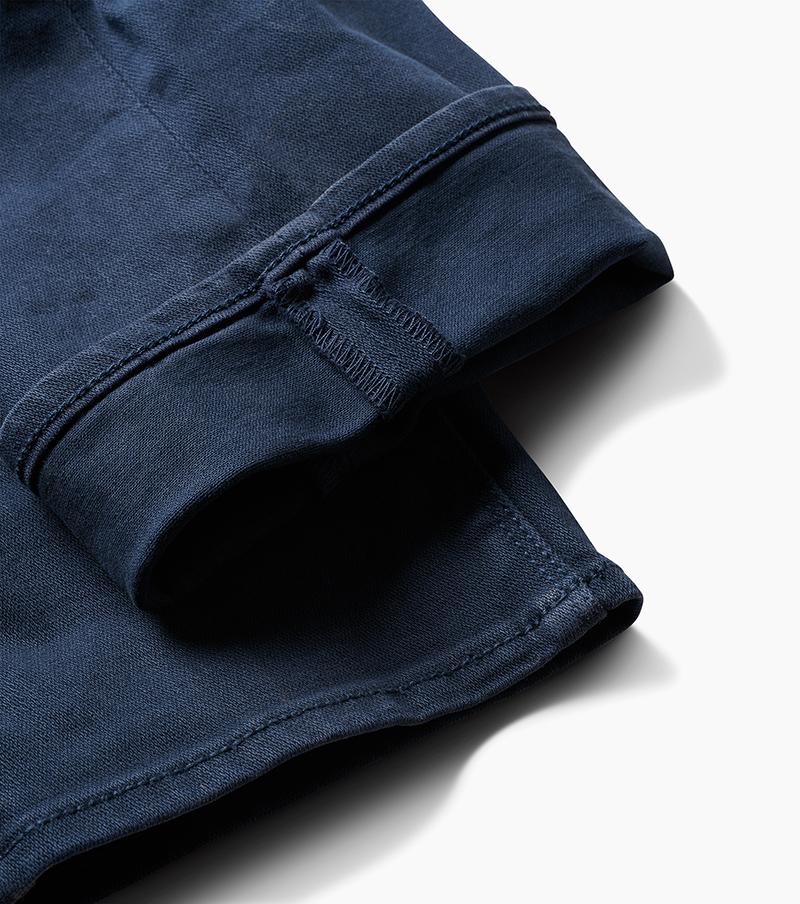 HWY 133 Slim Fit Broken Twill Jeans - Navy Big Image - 9