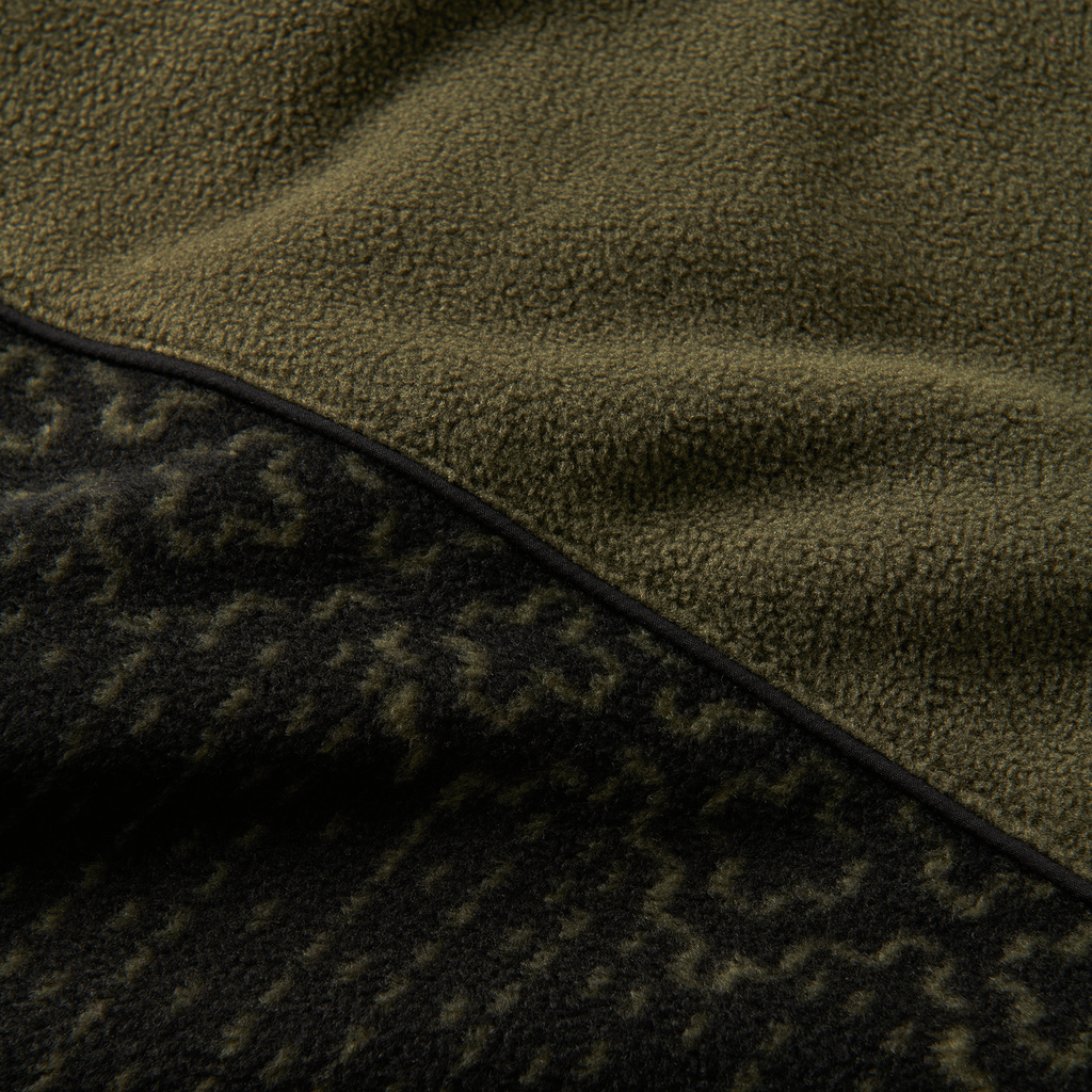 The details of Roark men's Landfall Fleece - Military Sashiko Big Image - 3