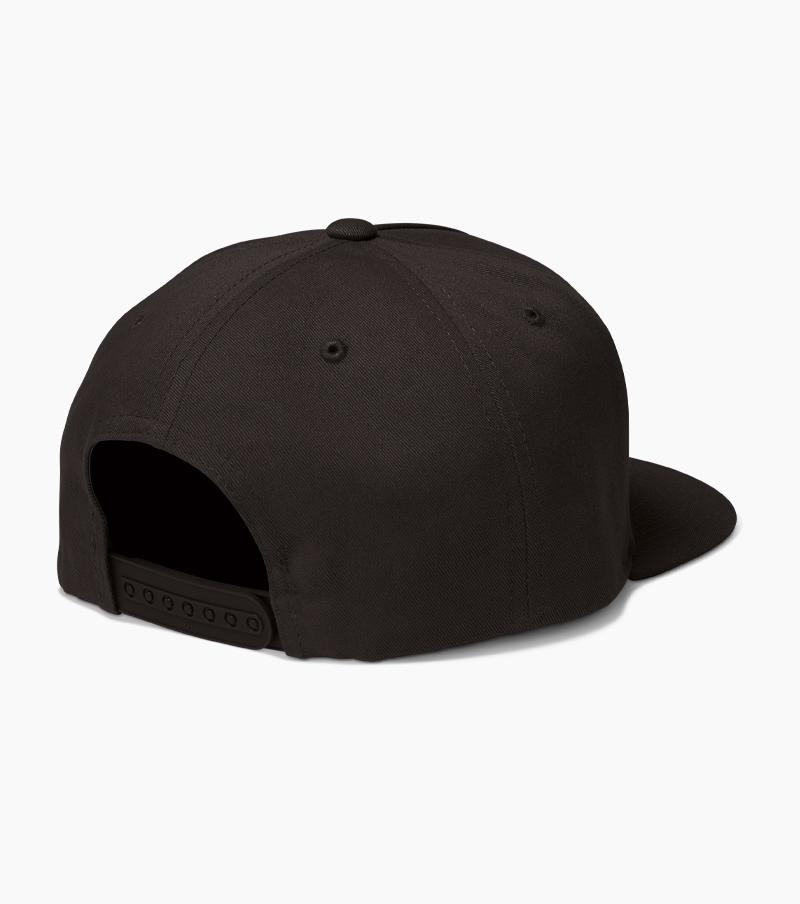 F.T.S. Snapback Hat - Black Big Image - 2