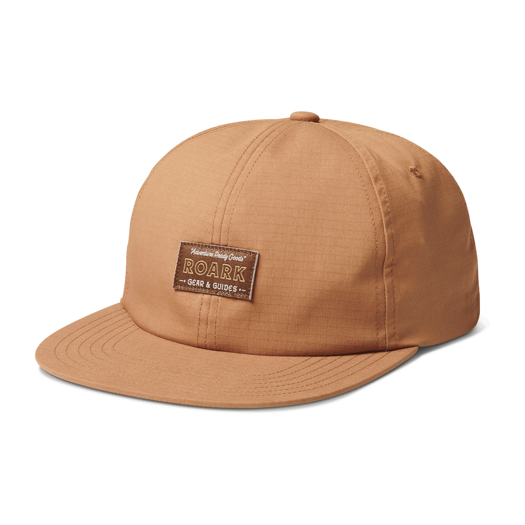 The details of Roark men's Campover Strapback Hat - Pignoli Big Image - 3