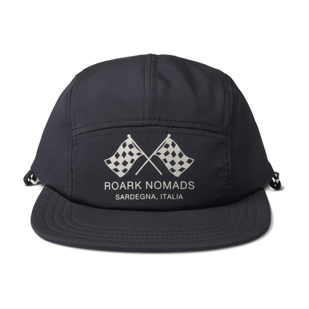 The front of Roark men's Chiller Strapback Hat - Black Big Image - 1