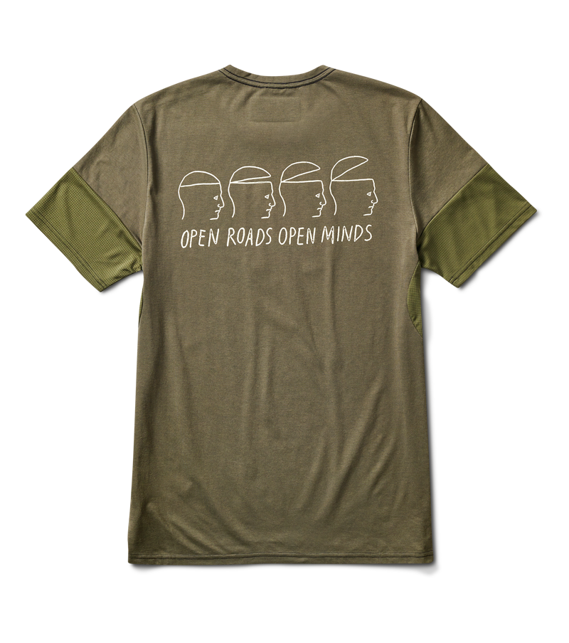Willow Open Roads Open Minds Tee - Military Big Image - 6