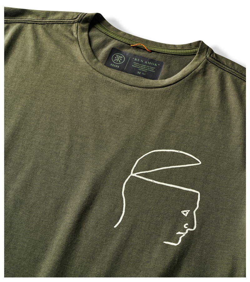Willow Open Roads Open Minds Tee - Military Big Image - 4