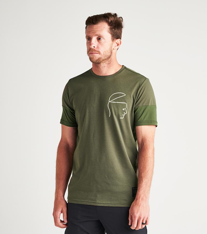 Willow Open Roads Open Minds Tee - Military Big Image - 2