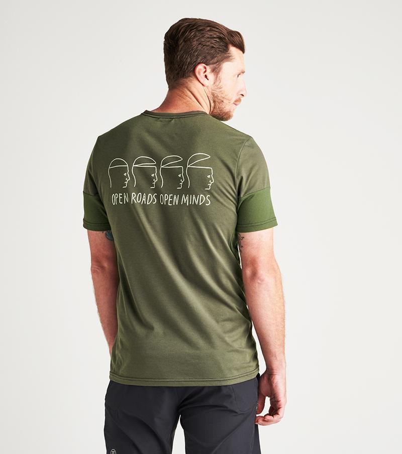 Willow Open Roads Open Minds Tee - Military Big Image - 3