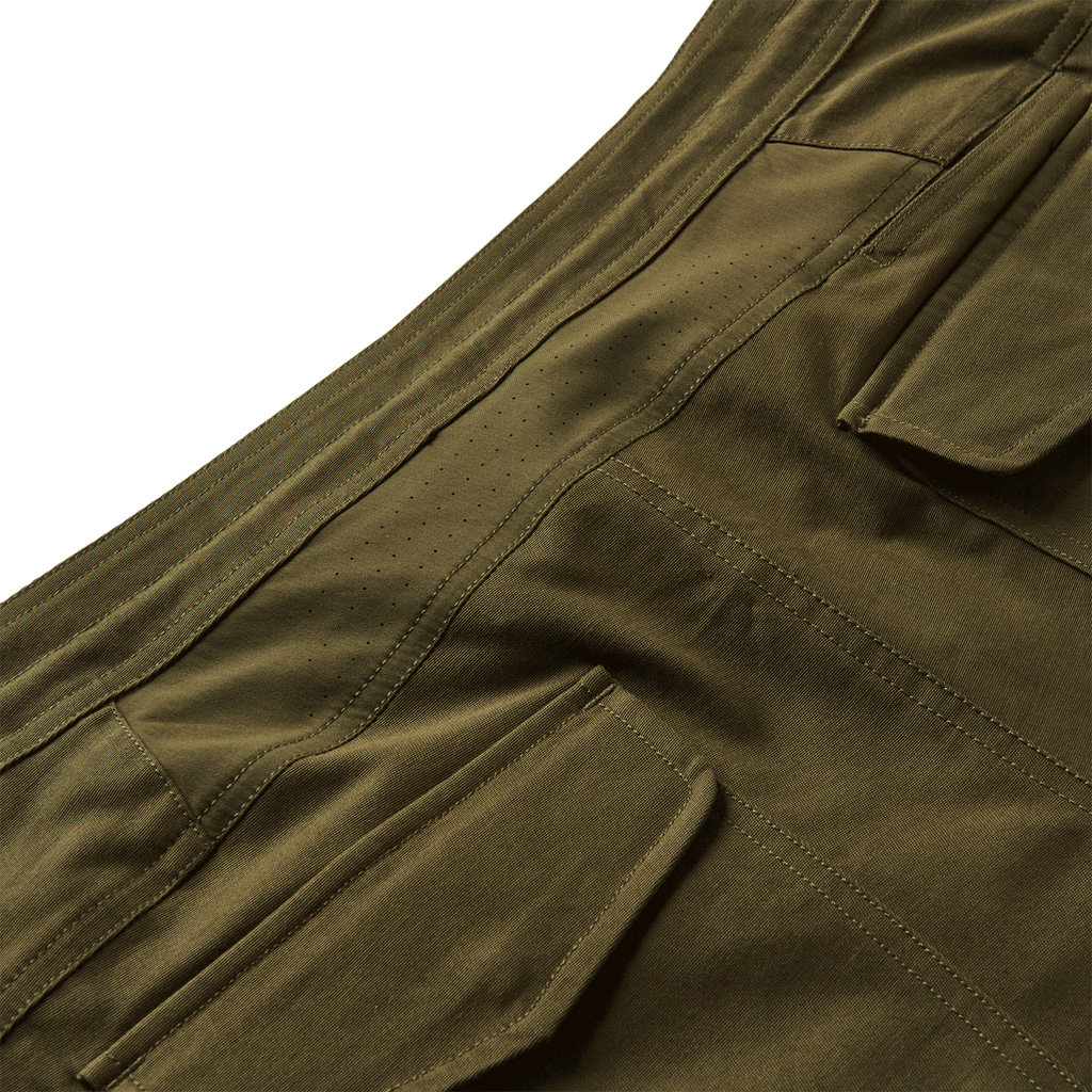 The materials, details, and designs of Roark men's Layover Traveler Pants - Military Big Image - 10
