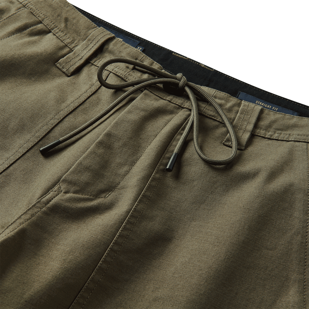 The details of Roark men's Layover Utility Pants - Military Big Image - 8