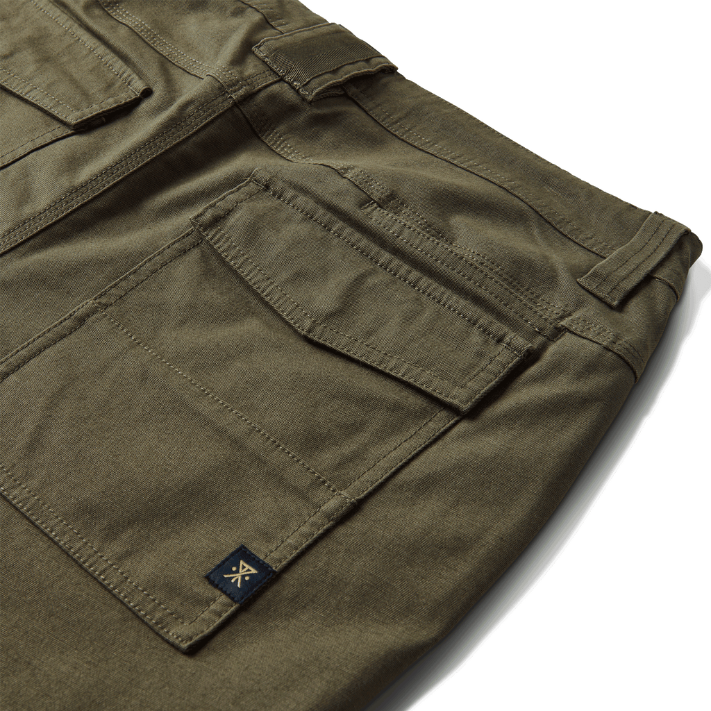 The materials, details, and designs of Roark men's Layover Utility Pants - Military Big Image - 9
