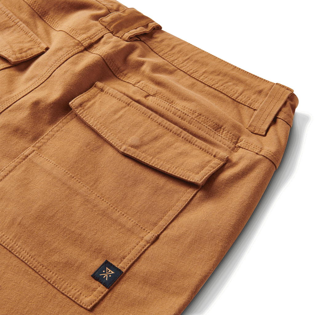 The materials, details, and designs of Roark men's Layover Utility Pants - Pignoli Big Image - 7