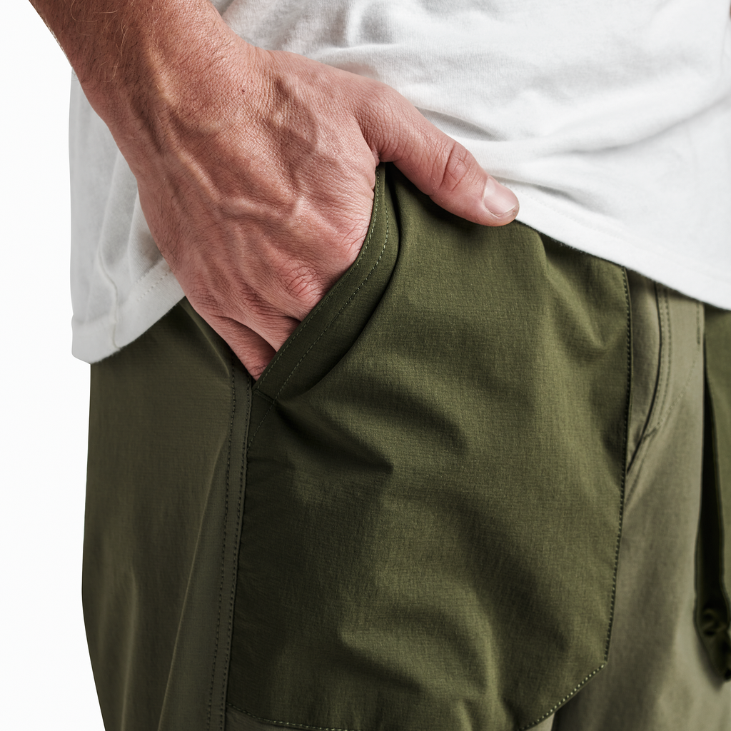 Roark men's Happy Camper Pants - Military Big Image - 5