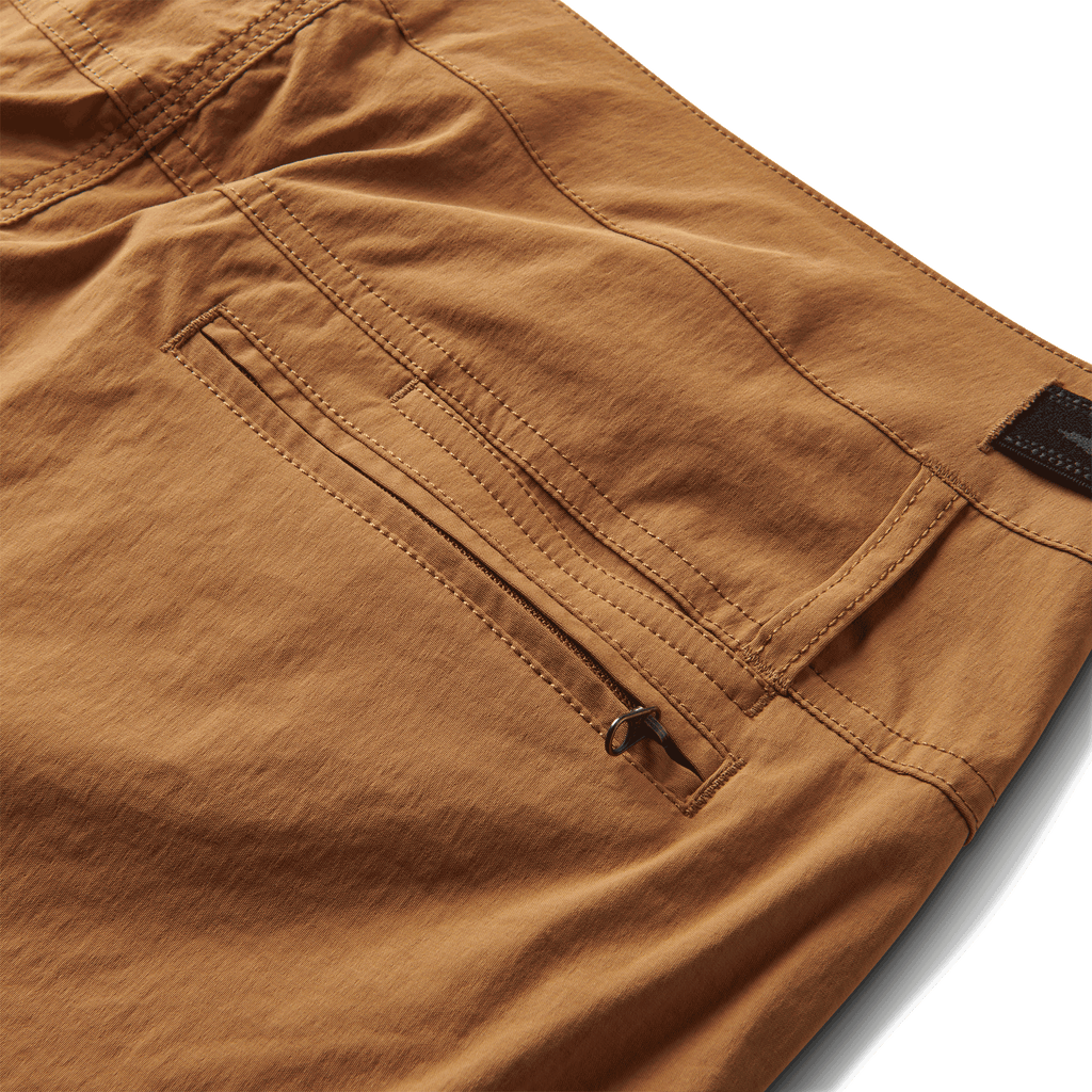 The materials, details, and designs of Roark men's Campover Pants - Pignoli Big Image - 9