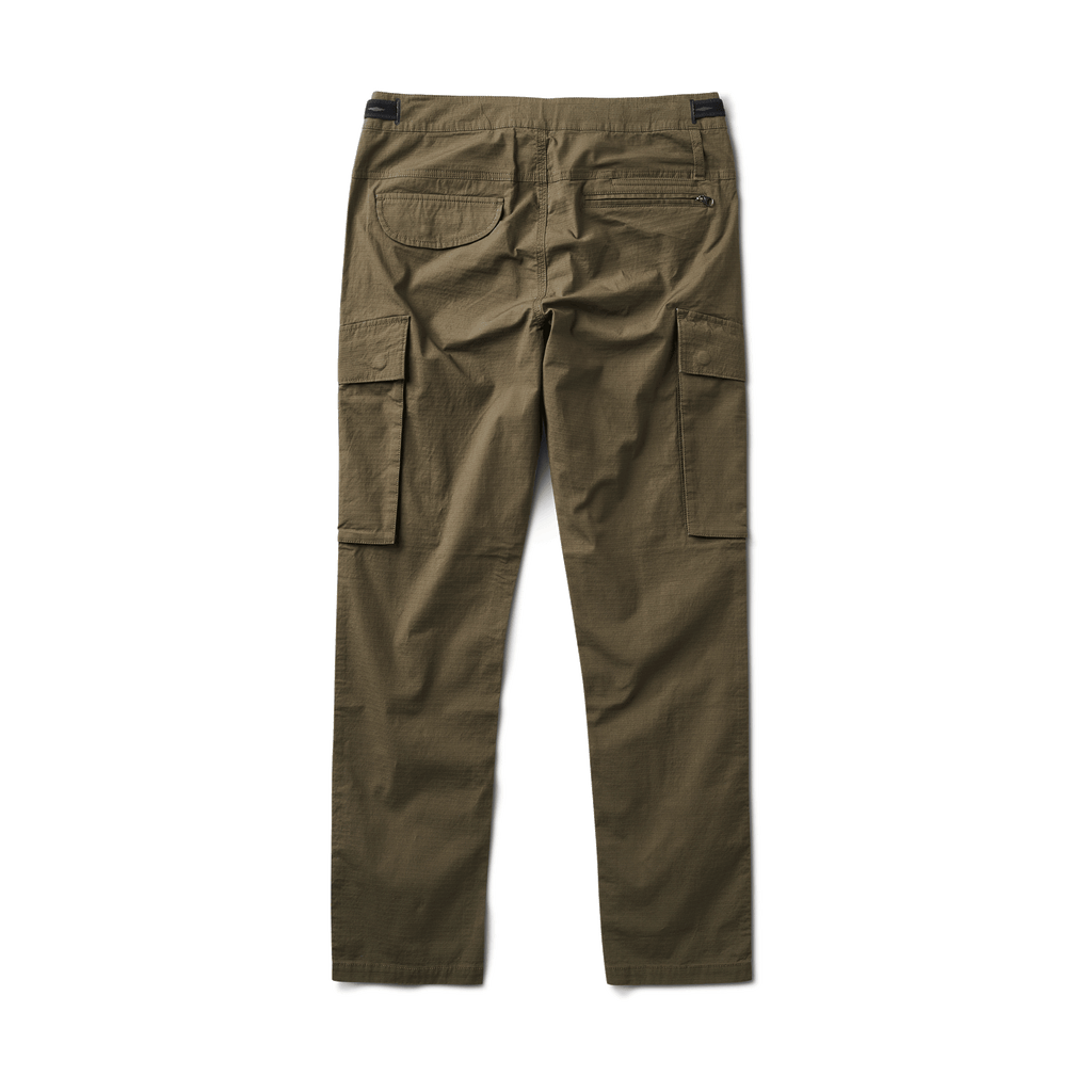 The back of Roark men's Campover Cargo Pants - Military Big Image - 7