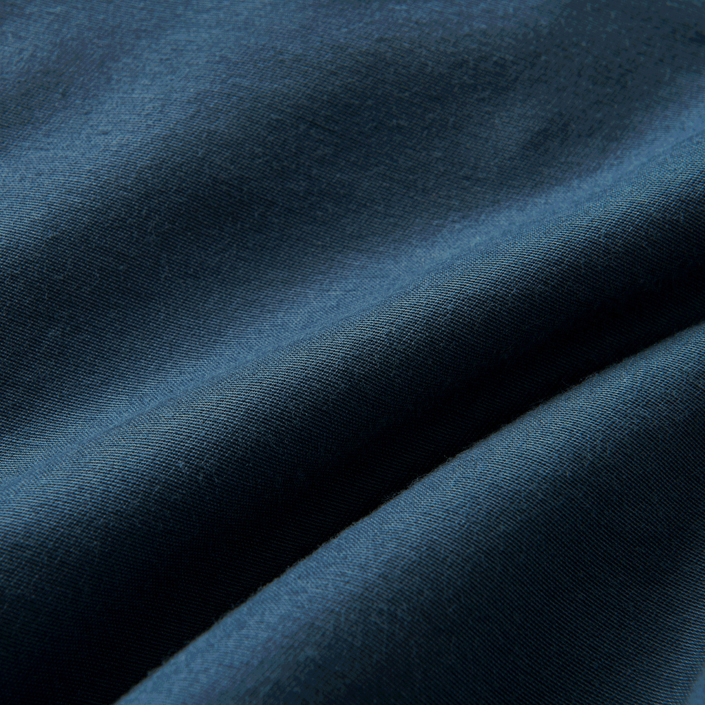 The materials, details, and designs of Roark men's Layover Traveler Shorts - Nannai Blue Big Image - 12