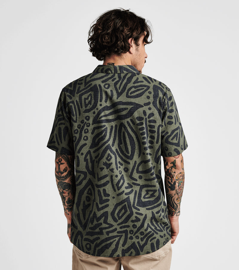 Bless Up Breathable Stretch Shirt - Dark Military Big Image - 4