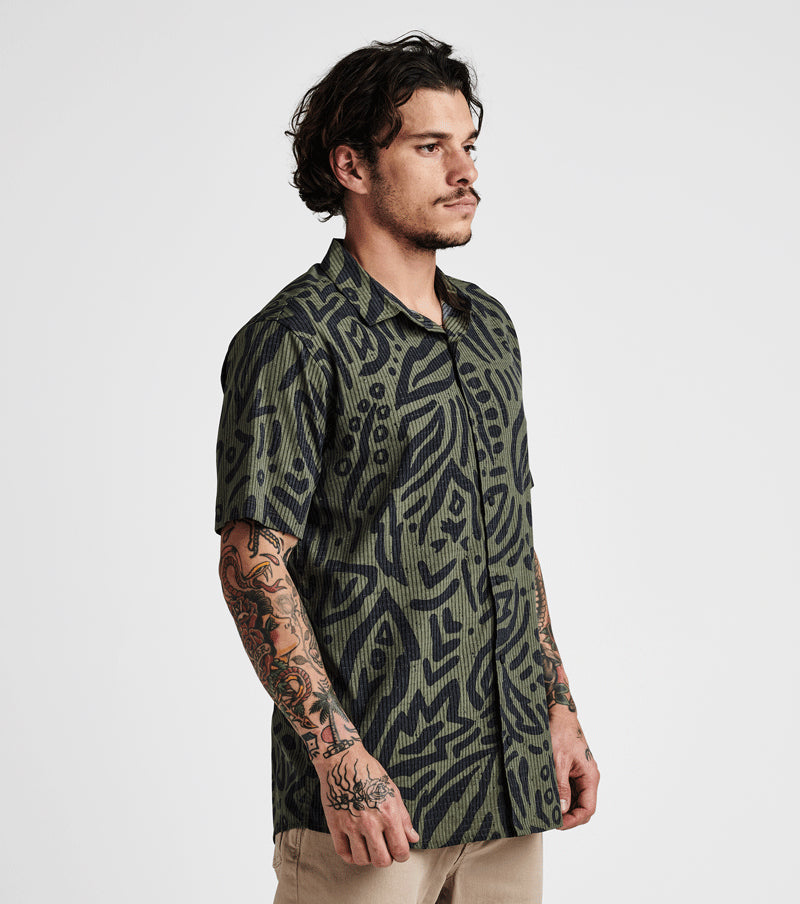 Bless Up Breathable Stretch Shirt - Dark Military Big Image - 3