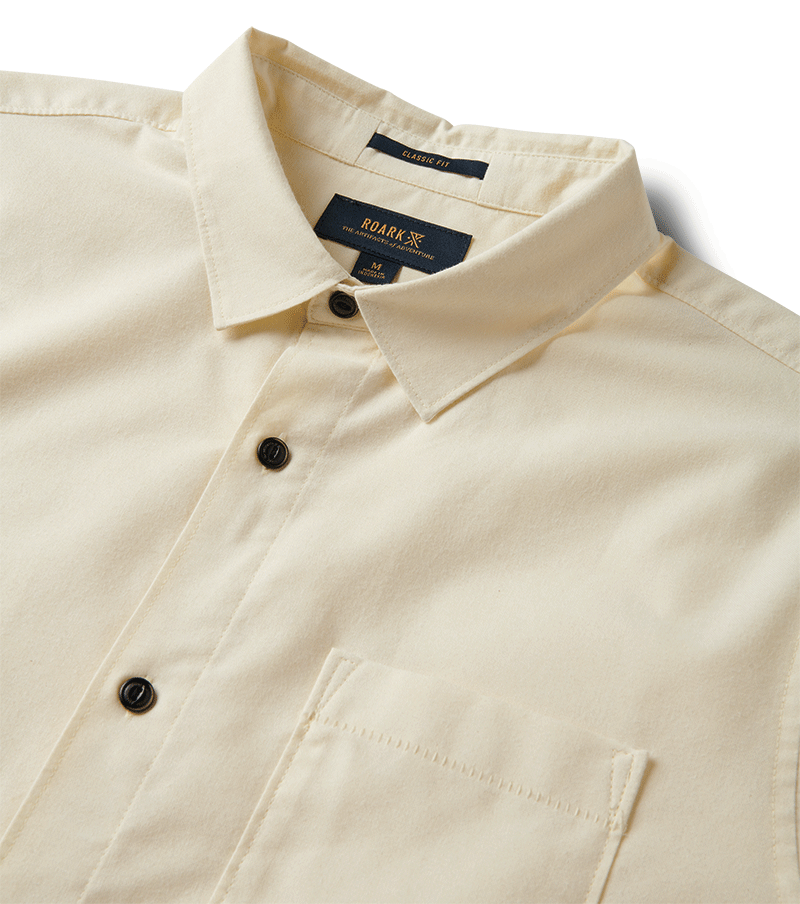 The Well Worn Button Up in Dusty Yellow. Big Image - 6