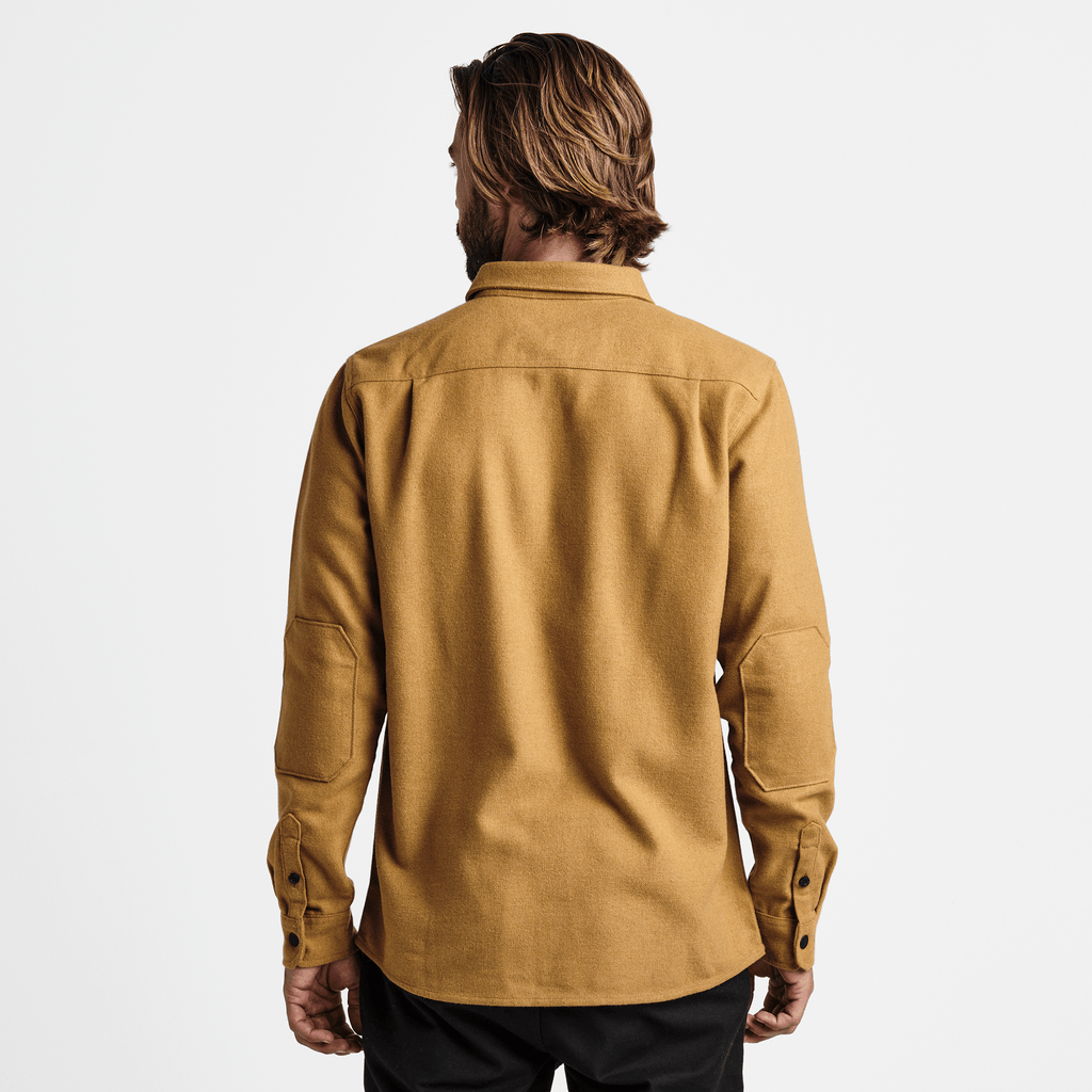 Nordsman Long Sleeve Flannel - Golden Big Image - 3