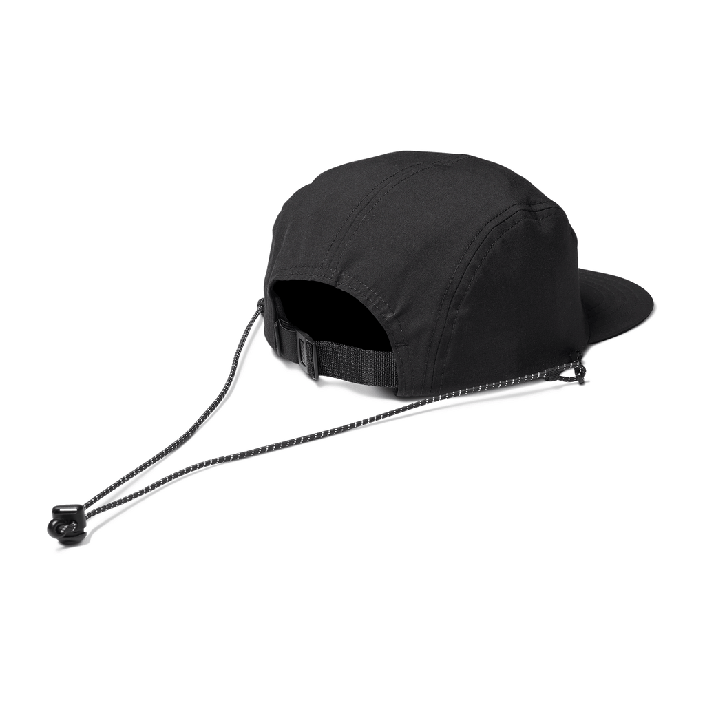 The back of Roark's Chiller Crushable Strapback Hat - Black Big Image - 5